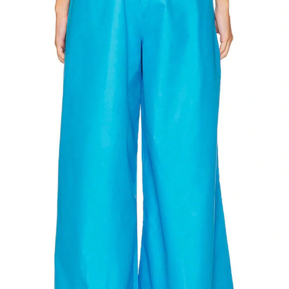 NWT REEBOK X Women’s Angel Wide Leg Pant Large in Always Blue Streetwear Baddie - Picture 5 of 16
